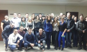 Членове на НИС на М ГЕРБ проведоха работна среща с областната младежка структура в Плевен