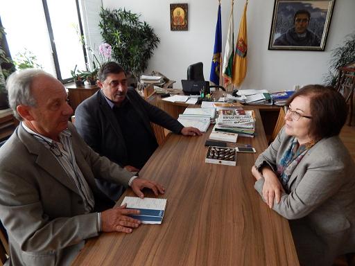 Троян: Пиер Паоло Контарини на среща с кмета Михайлова