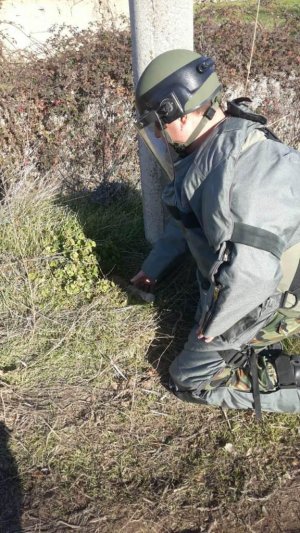 Военни от Белене унищожиха ръчна граната, открита в пазарджишко село