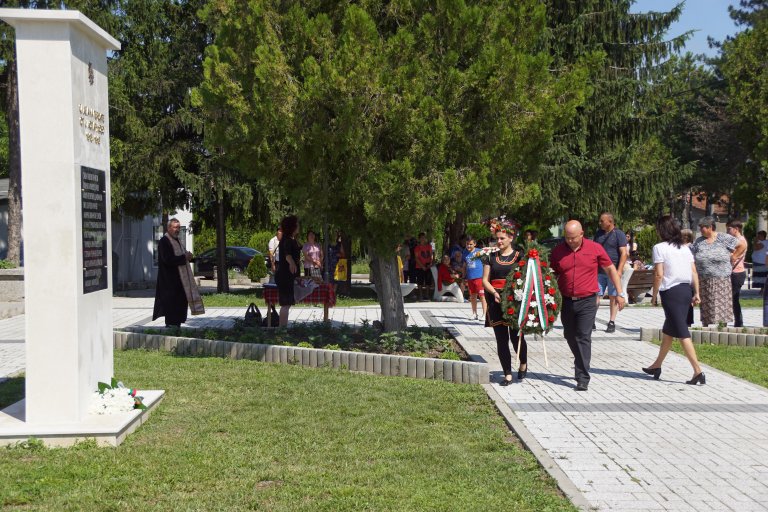 Откриха паметник на загиналите от Аспарухово в Първата световна война