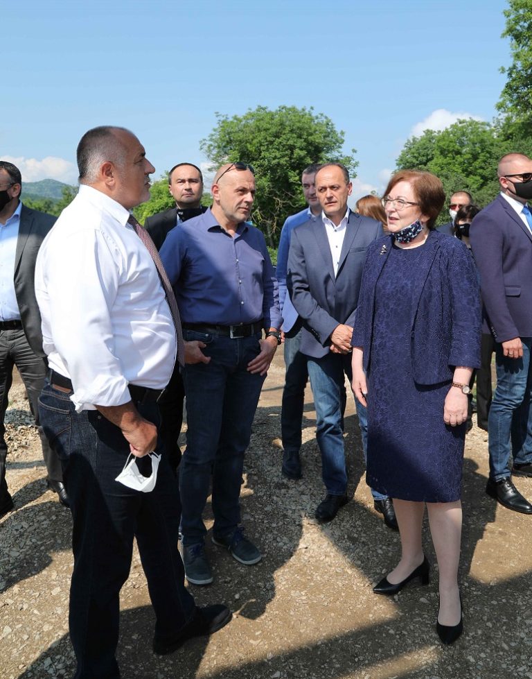 Министър-председателят  Бойко Борисов на посещение в Троян