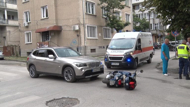 Мъж пострада при катастрофа в Плевен