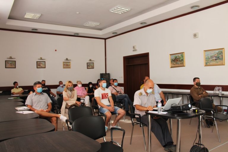 В Тетевен се проведе щабна тренировка на тема ,,Действия при възникване на наводнения на територията на общината“