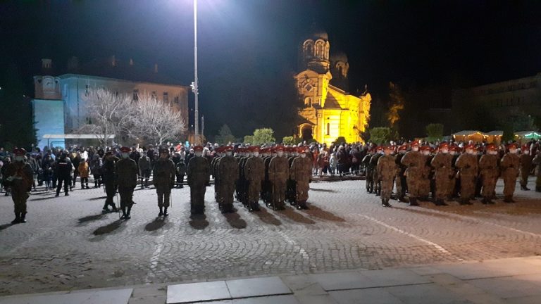 С тържествена заря-проверка в Бяла отбелязаха 143-ата годишнина от Освобождението на България и 144-ата годишнина от освобождението на града