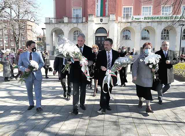 Честване на 143-годишнината от Освобождението в Плевен