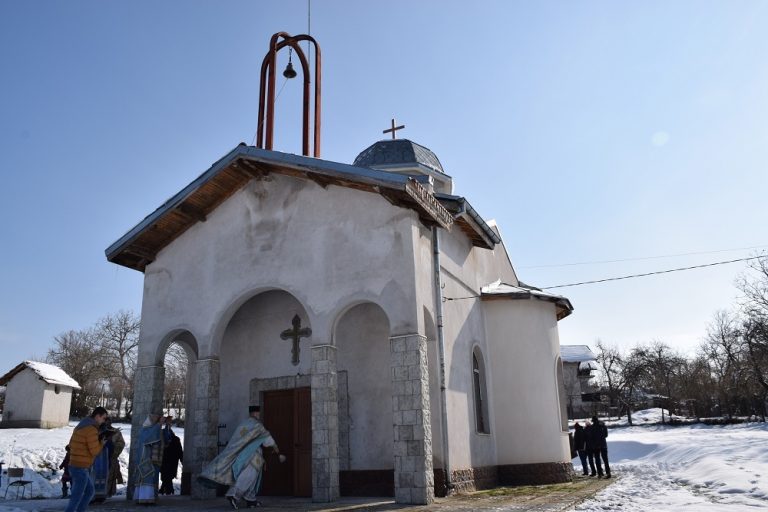 В село Соколово е осветен новия храм „Благовещение Богородично“