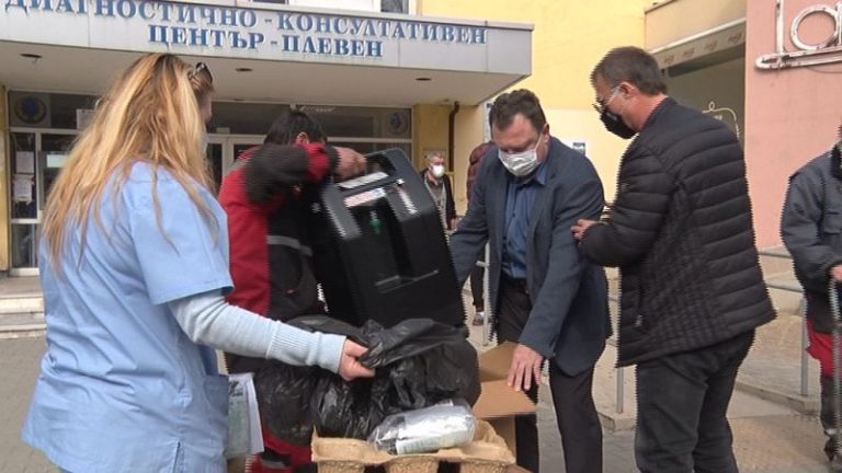 Дарение от пет броя кислородни концентратори получи УМБАЛ „Георги Странски”