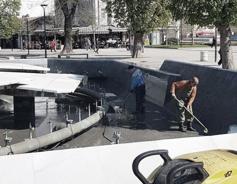 Пускат Водната каскада в навечерието на Великден
