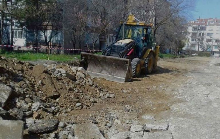 Ремонти на улици в Плевен