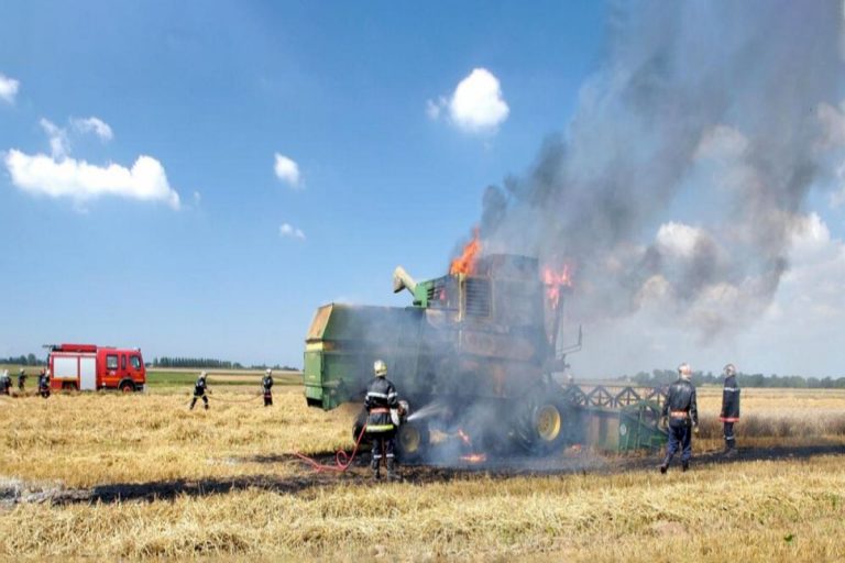 Мерки за осигуряване на пожарна безопасност по време на жътвена кампания