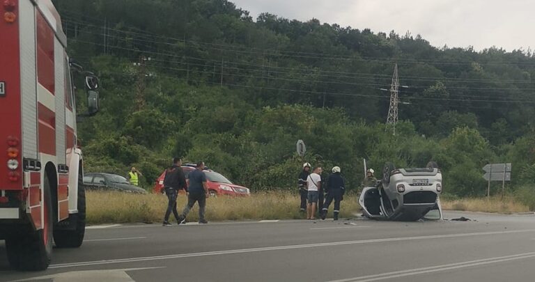 Катастрофа в Ловеч, има пострадали