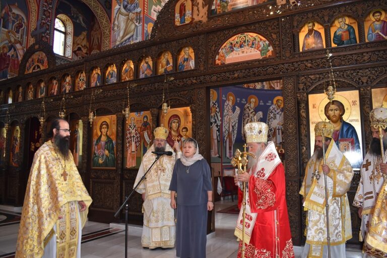 Архиерейска св. Литургия и откриване на изложба в град Ловеч