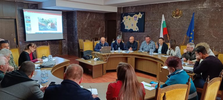 Областният щаб в Ловеч проведе тренировка за действия при горски пожари