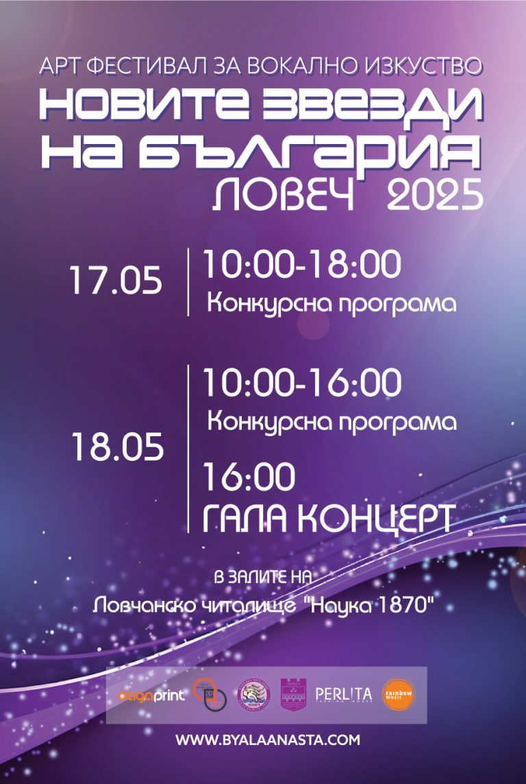 Арт фестивал  „НОВИТЕ ЗВЕЗДИ на БЪЛГАРИЯ“ в Ловеч
