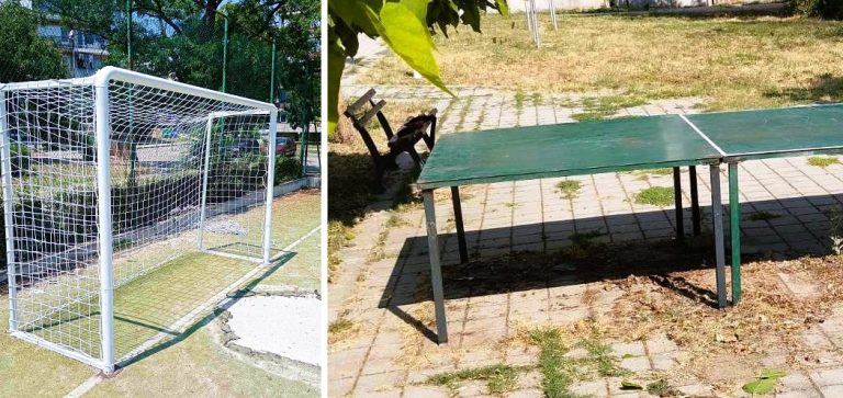 Ремонт на две спортни съоръжения в Ловеч
