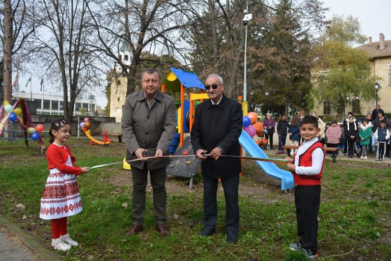 В град Бяла черква беше открита нова детска площадка