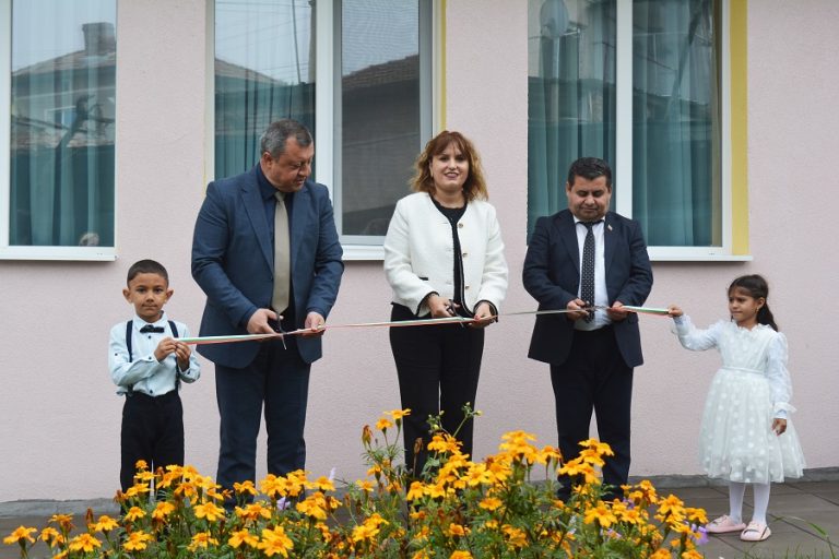 Детска градина „Цветни мечти“ в с. Върбовка посреща своите възпитаници в разширена сграда