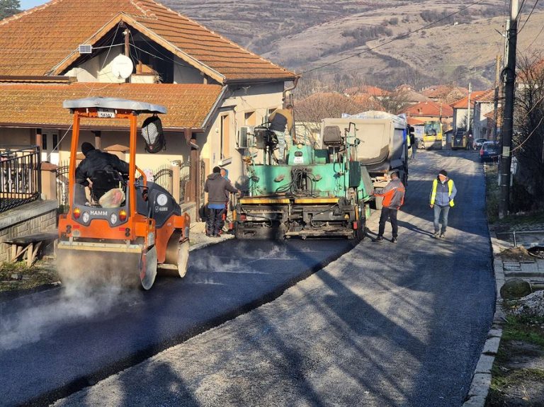 Ремонт на ул. „Панайот Волов“ в с. Български извор