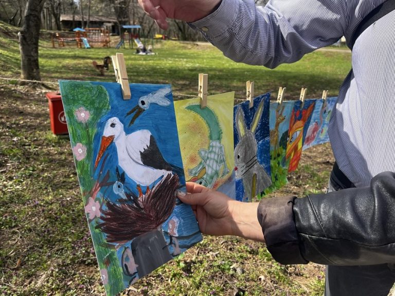 Алея на детската рисунка откриха в Ловешкия зоопарк