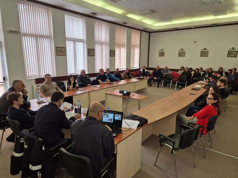 Семинар и практическа тренировка при възникване на наводнения на територията на община Тетевен