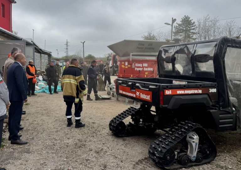 Учение по плана за защита при бедствия на Община Ловеч