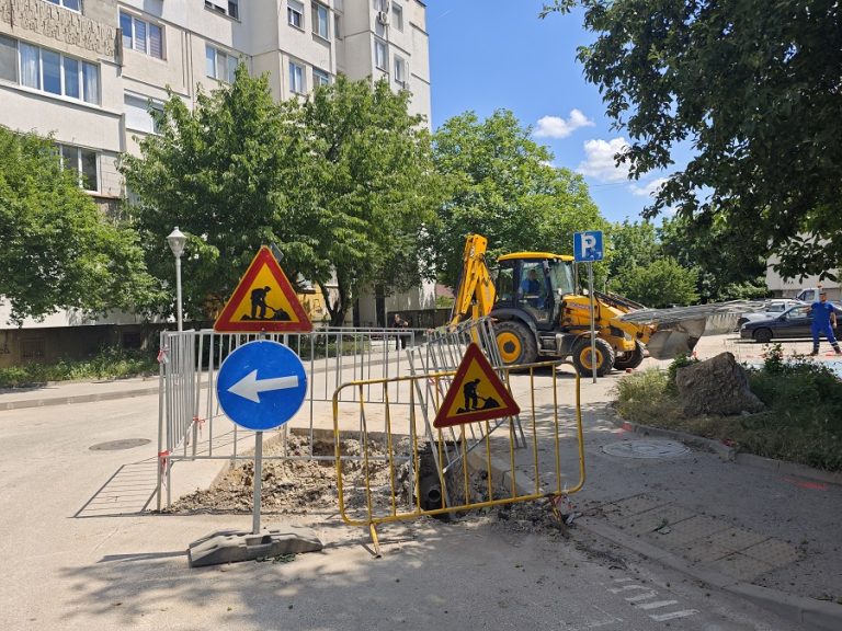 Започна реконструкция и доизграждане на вътрешна водопроводна мрежа в жк „Дружба“ 3 и 4 и промишлена зона
