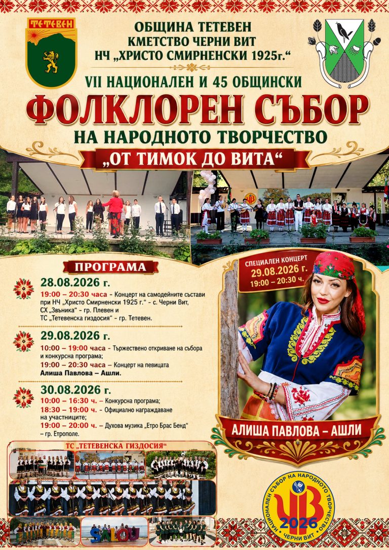 „От Тимок до Вита“ в тетевенското село Черни Вит