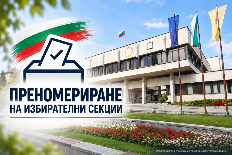 Промени в номерата и обхвата на избирателните секции в община Троян